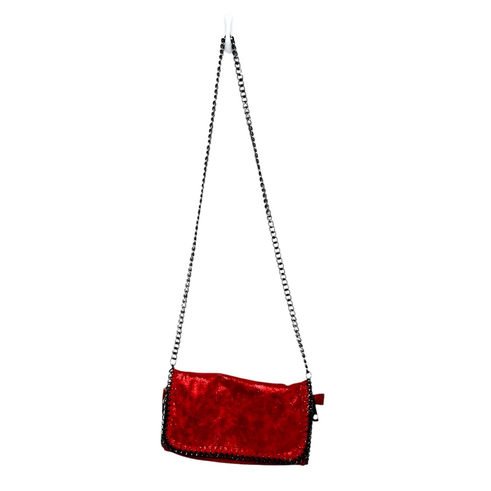 Italian Crosby Wallet with Chain Link Handbag